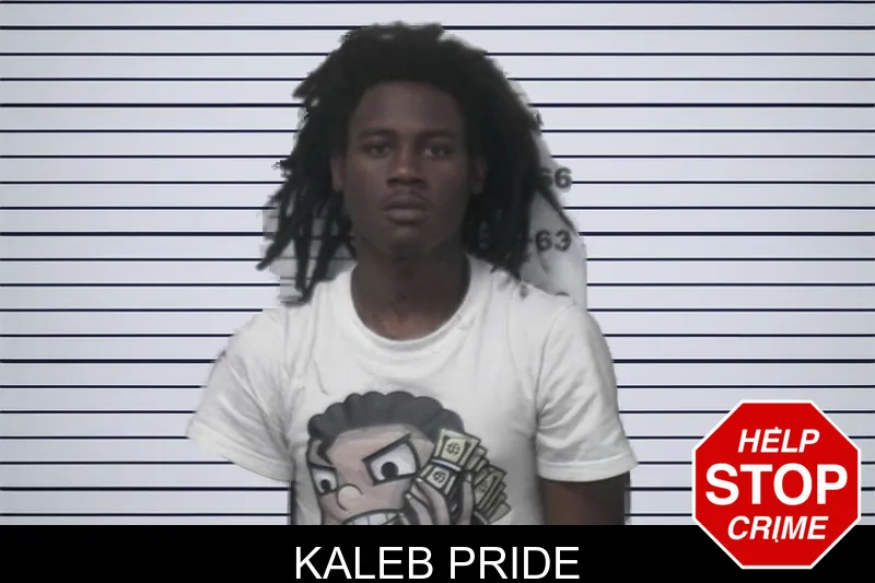 Kaleb Pride mugshot