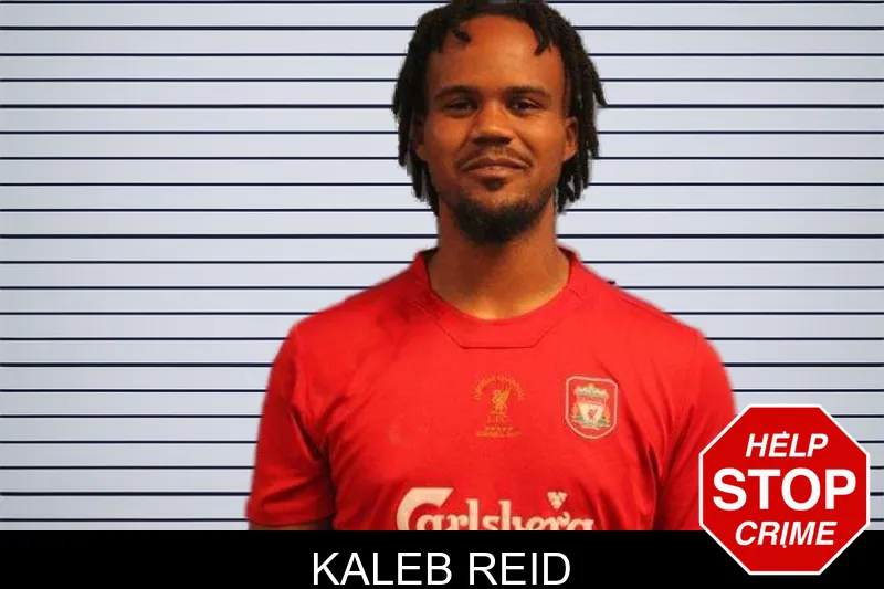 Kaleb Reid mugshot