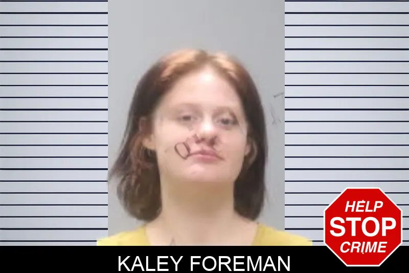 Kaley Foreman mugshot
