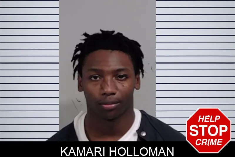 Kamari Holloman mugshot