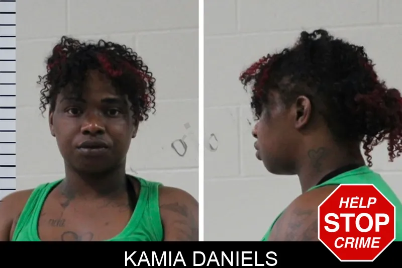 Kamia Daniels mugshot