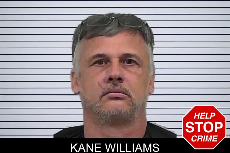 Kane Williams mugshot