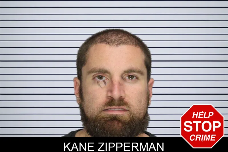 Kane Zipperman mugshot