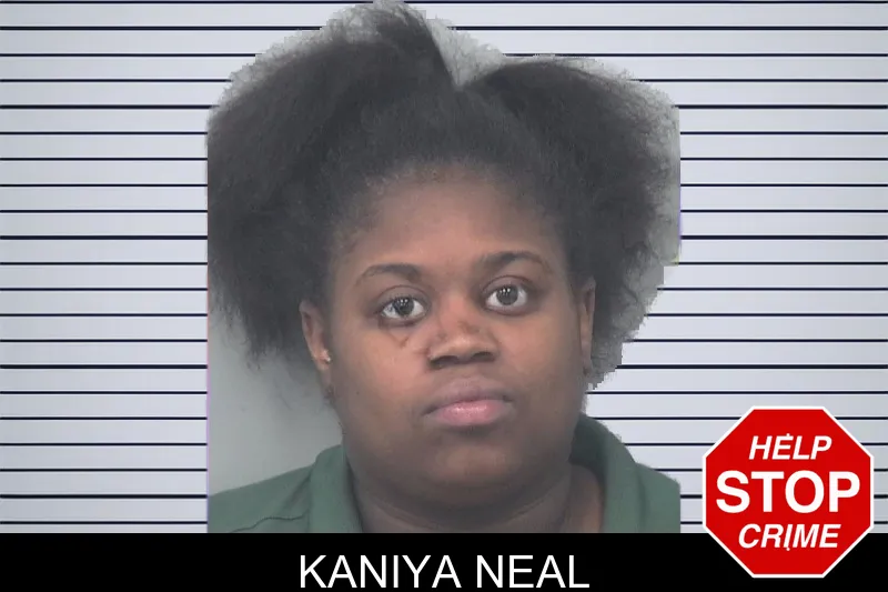Kaniya Neal mugshot