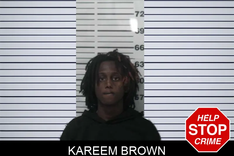 Kareem Brown mugshot