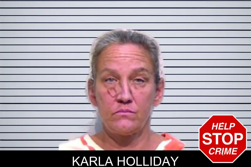 Karla Holliday mugshot