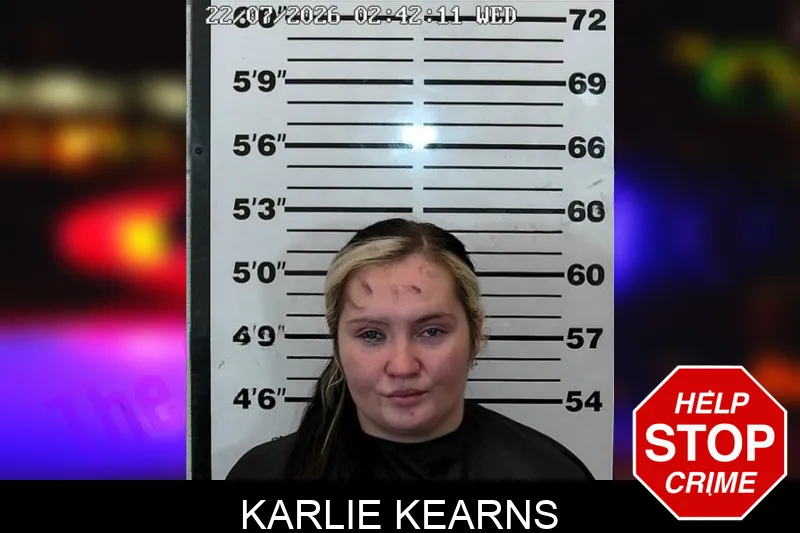 Karlie Kearns mugshot