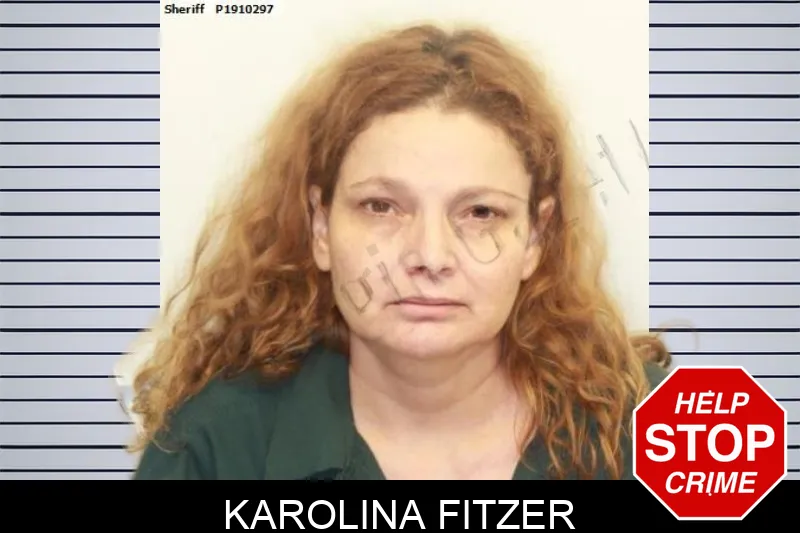 Karolina Fitzer mugshot