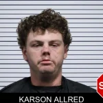 Karson Allred mugshot