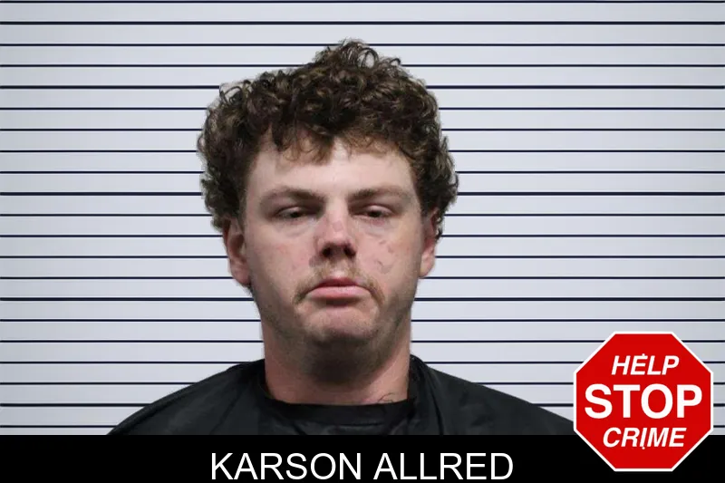 Karson Allred mugshot