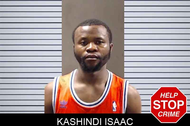 Kashindi Isaac mugshot