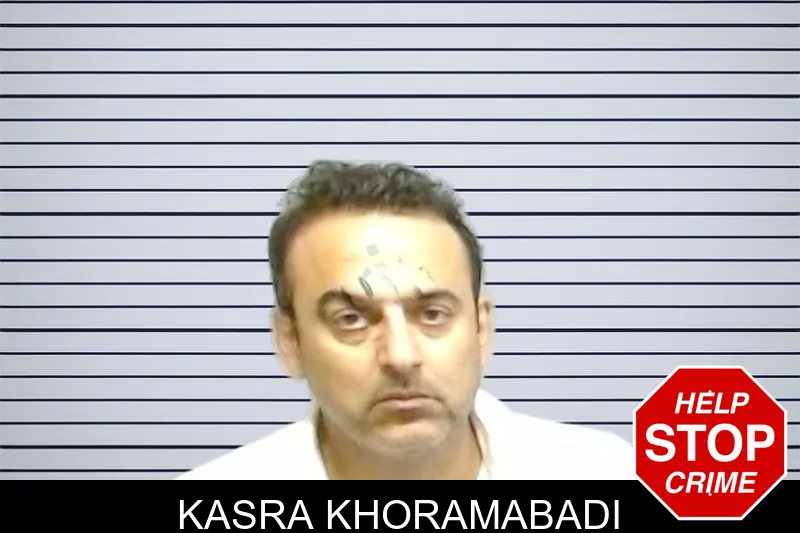Kasra Khoramabadi mugshot