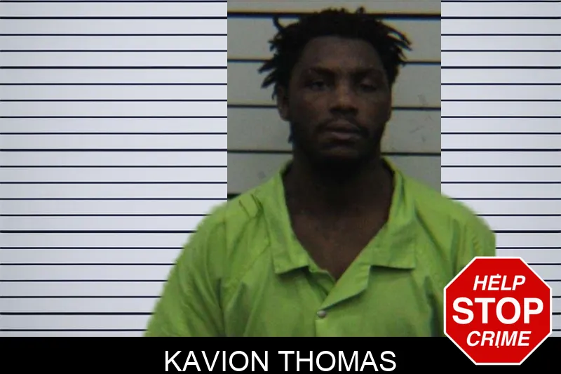 Kavion Thomas mugshot