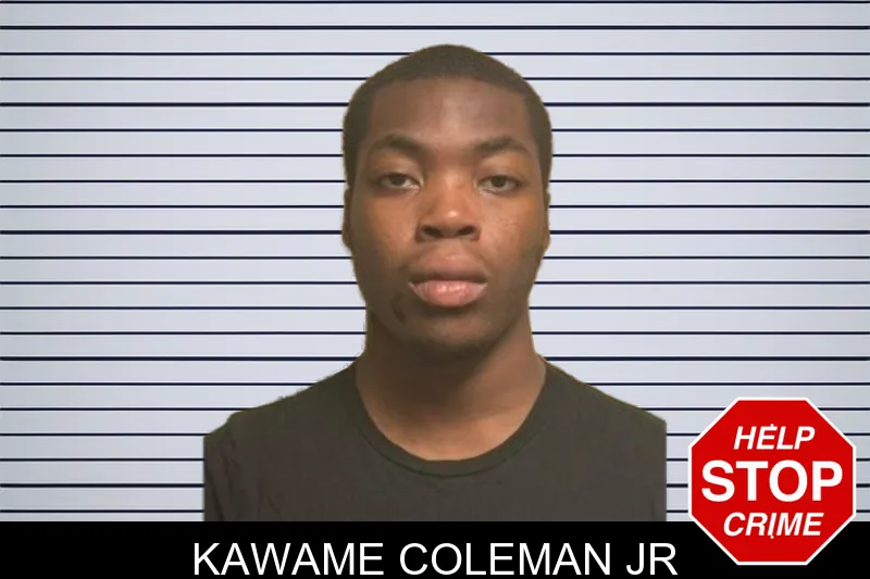 Kawame Coleman Jr mugshot
