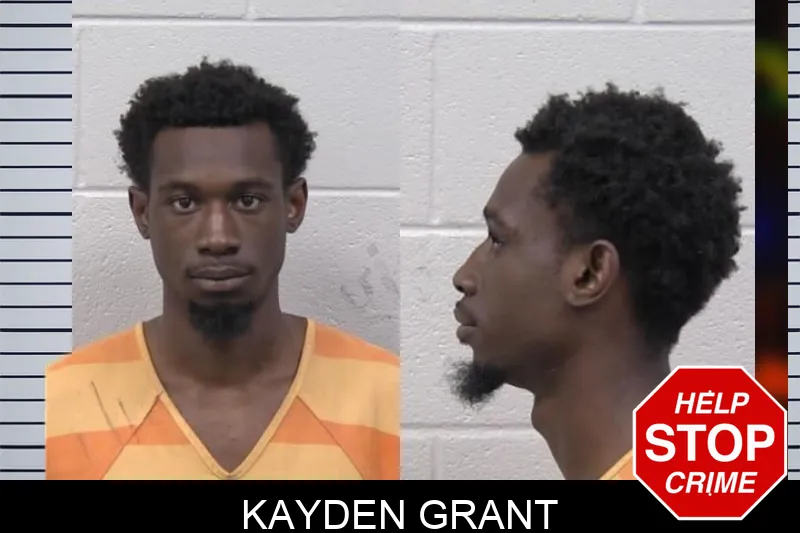 Kayden Grant mugshot