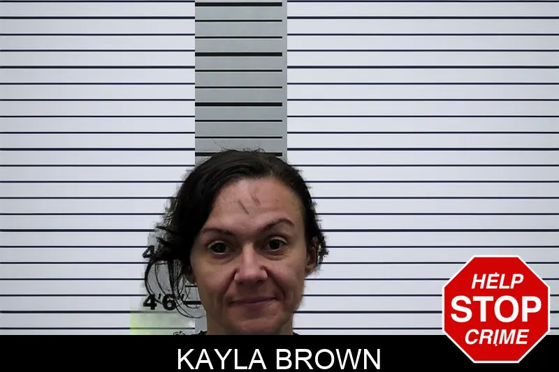 Kayla Brown mugshot