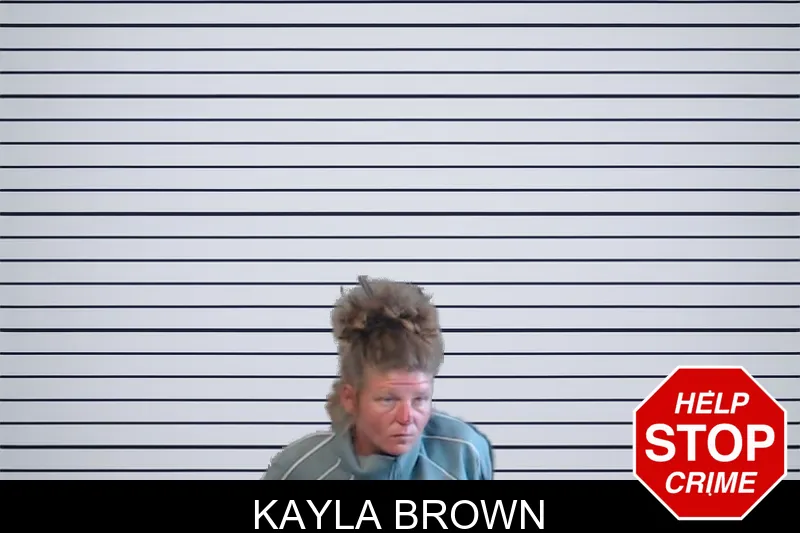 Kayla Brown mugshot