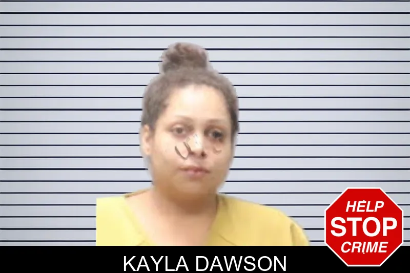 Kayla Dawson mugshot