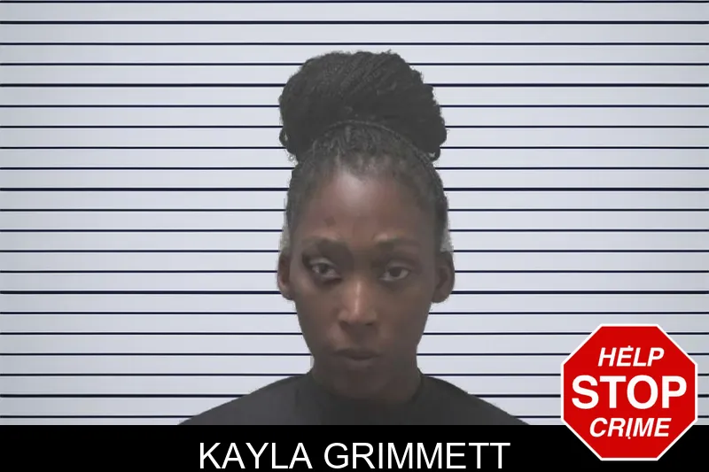 Kayla Grimmett mugshot