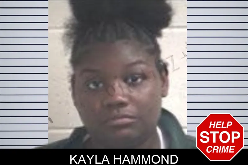 Kayla Hammond mugshot