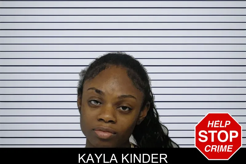 Kayla Kinder mugshot