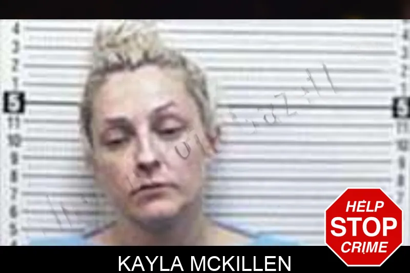 Kayla McKillen mugshot
