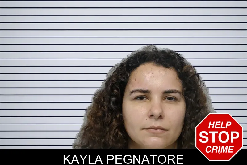 Kayla Pegnatore mugshot