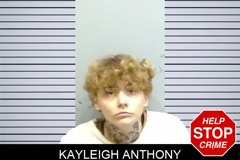 Kayleigh Anthony mugshot