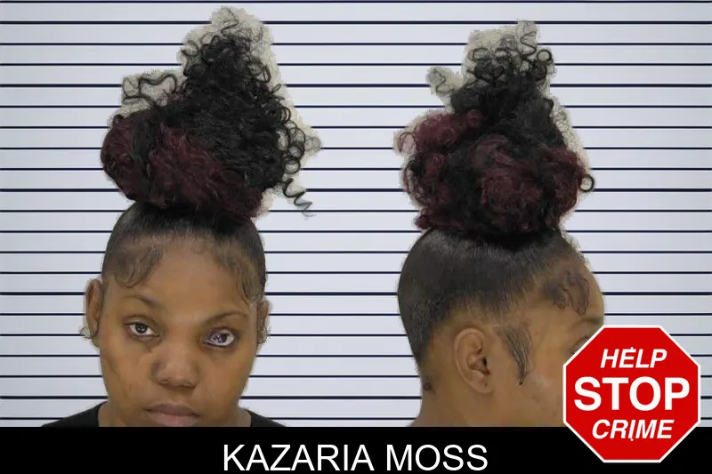 Kazaria Moss mugshot