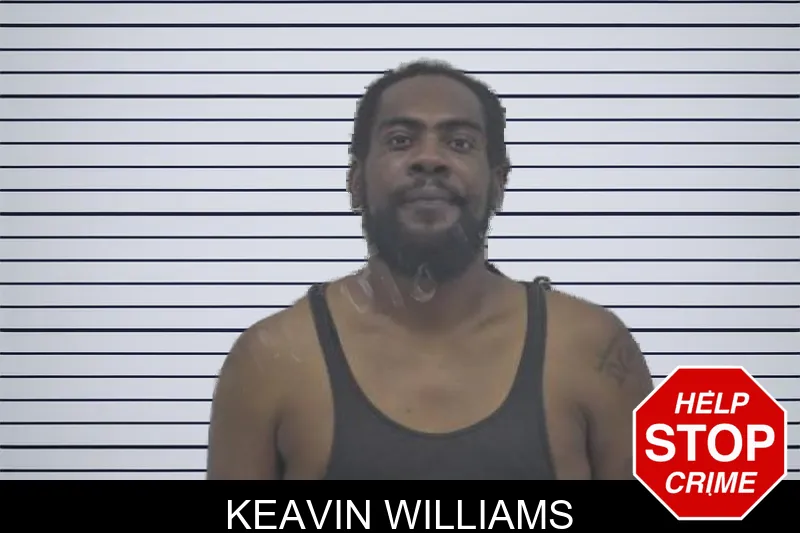 Keavin Williams mugshot