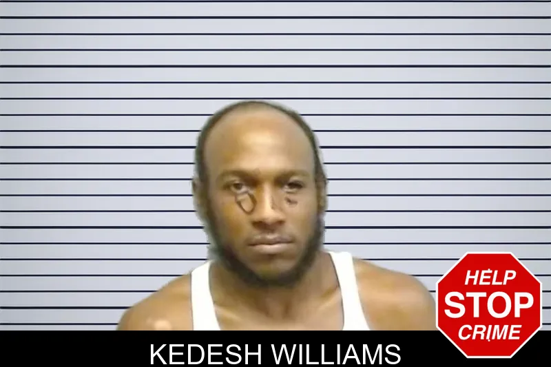 Kedesh Williams mugshot