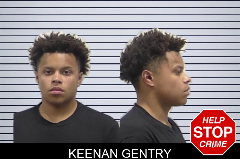 Keenan Gentry mugshot