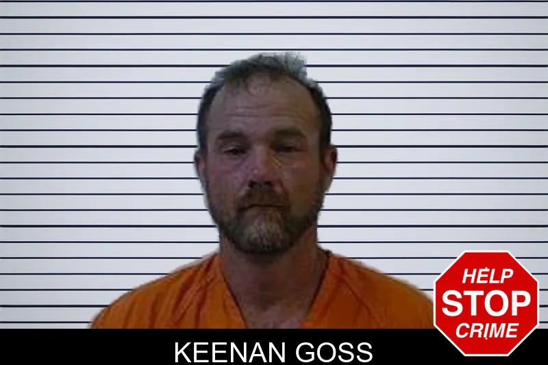 Keenan Goss mugshot