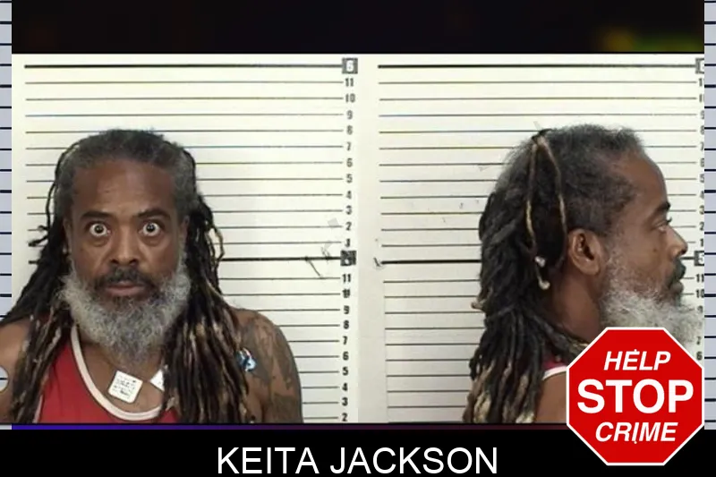 Keita Jackson mugshot