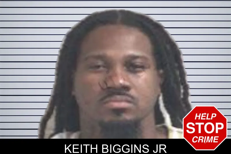 Keith Biggins Jr mugshot