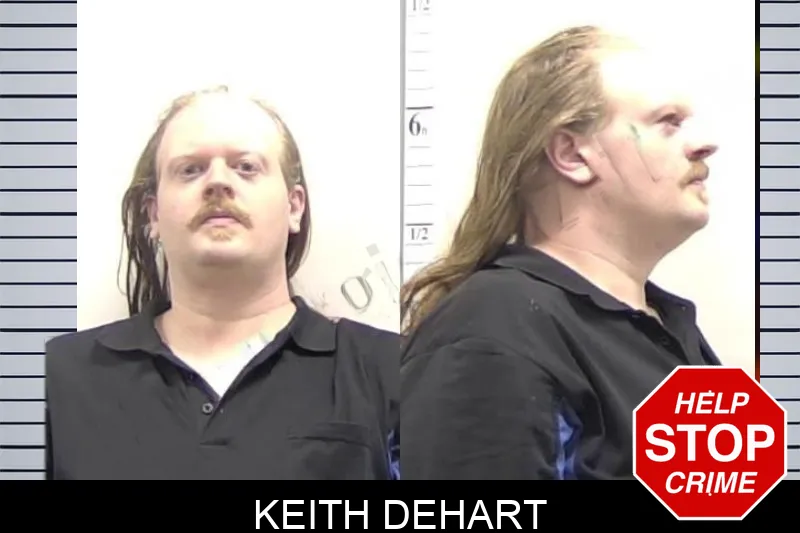 Keith Dehart mugshot