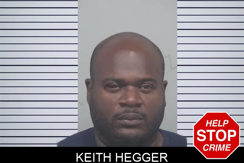 Keith Hegger mugshot