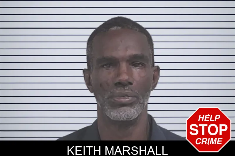 Keith Marshall mugshot