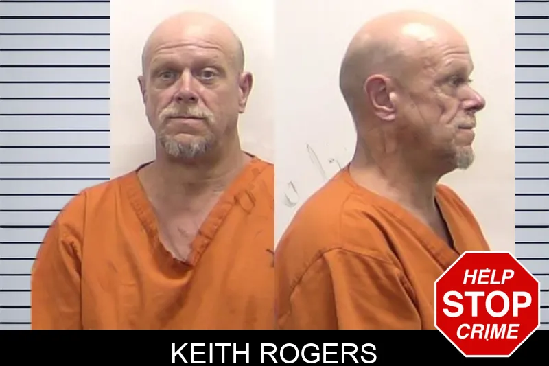 Keith Rogers mugshot