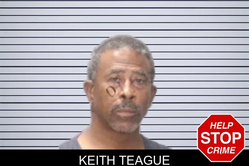 Keith Teague mugshot