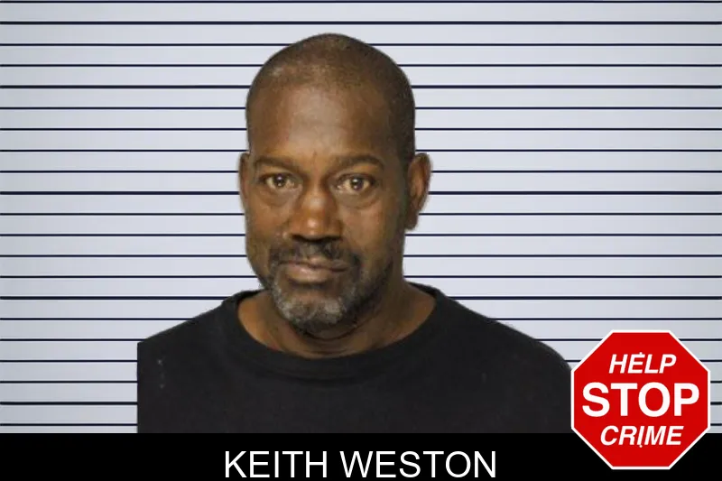 Keith Weston mugshot