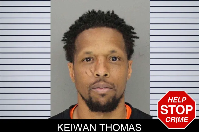 Keiwan Thomas mugshot