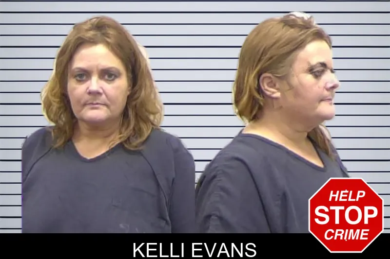 Kelli Evans mugshot