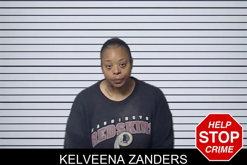 Kelveena Zanders mugshot