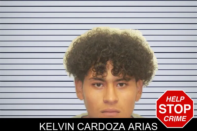 Kelvin Cardoza Arias mugshot