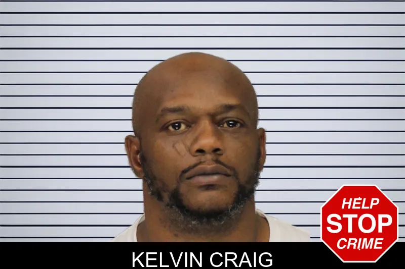 Kelvin Craig mugshot