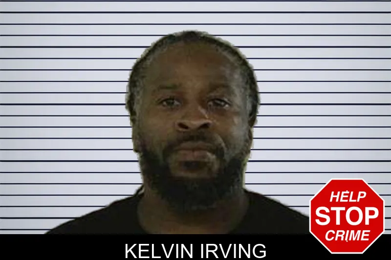 Kelvin Irving mugshot