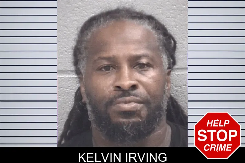 Kelvin Irving mugshot