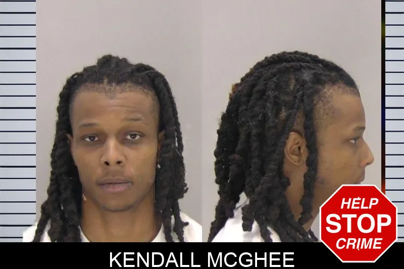 Kendall McGhee mugshot