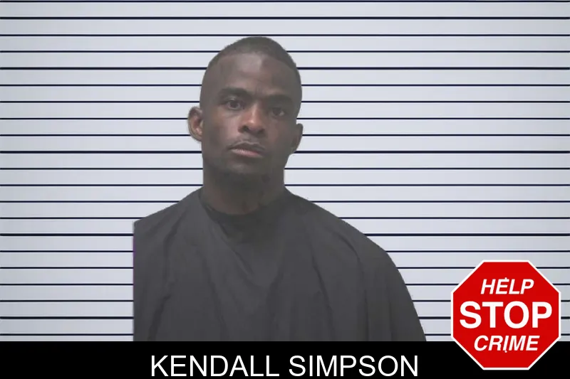 Kendall Simpson mugshot